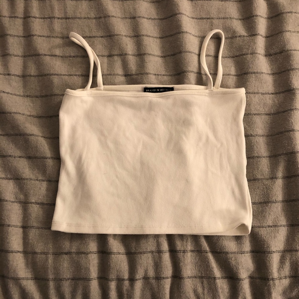 White brandy Melville tank top